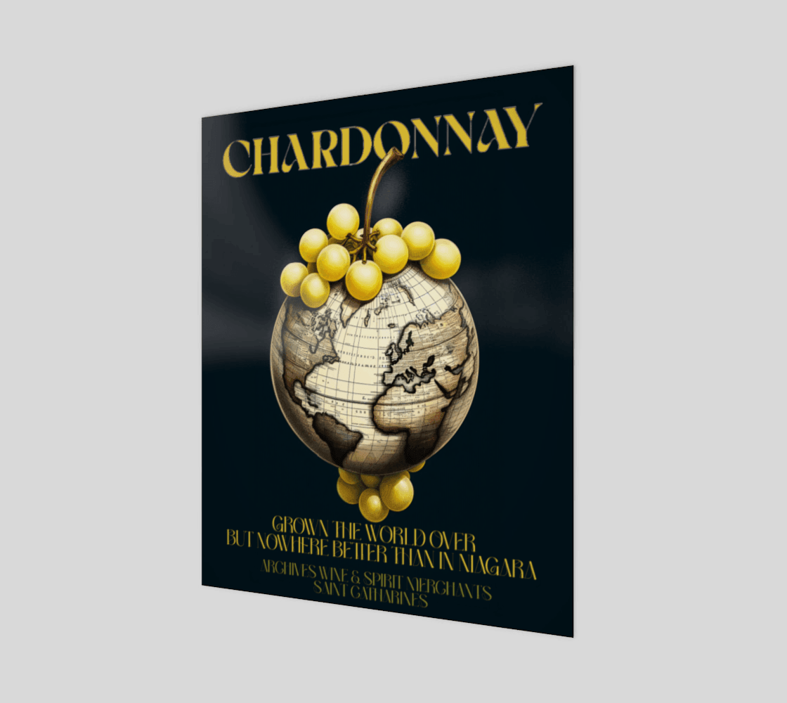 Chardonnay the world over poster