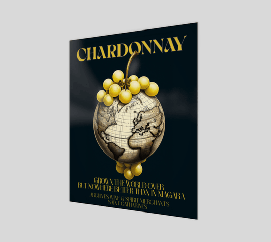 Chardonnay the world over poster