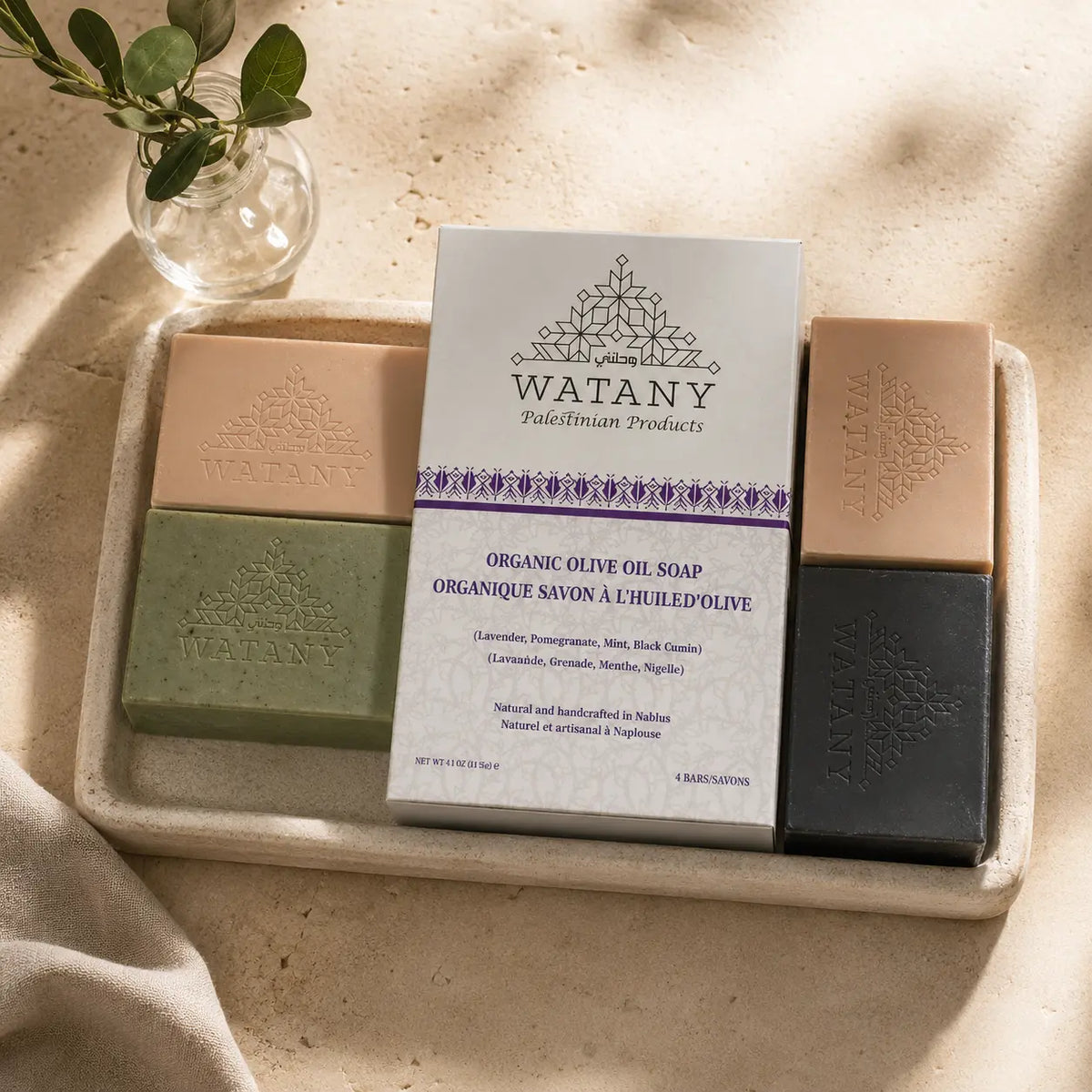 Indulge in Luxurious Skincare with Authentic Palestinian Olive Oil Soap