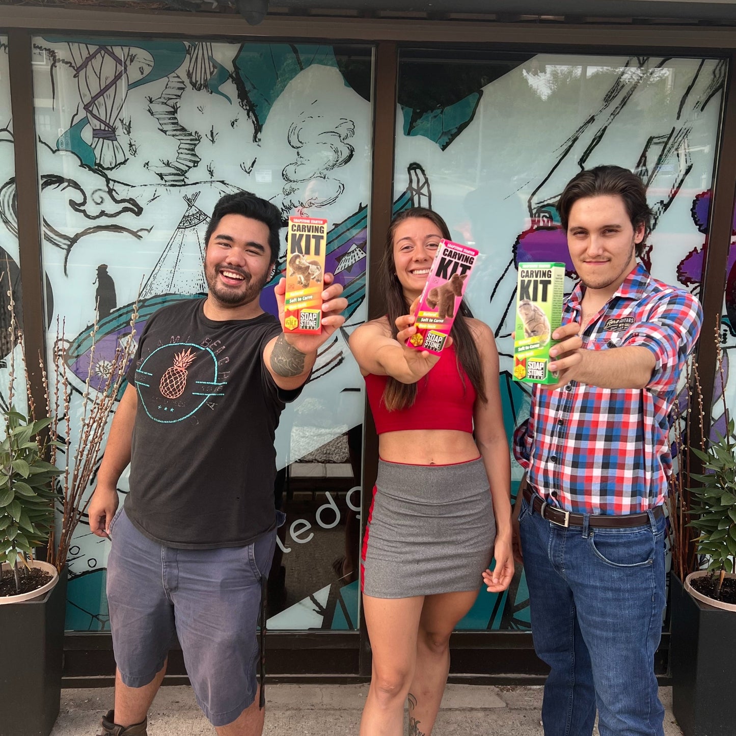 Soapstone Carving Kit - Make 3D Art 🦉🐢🐈 Choose Your Animal