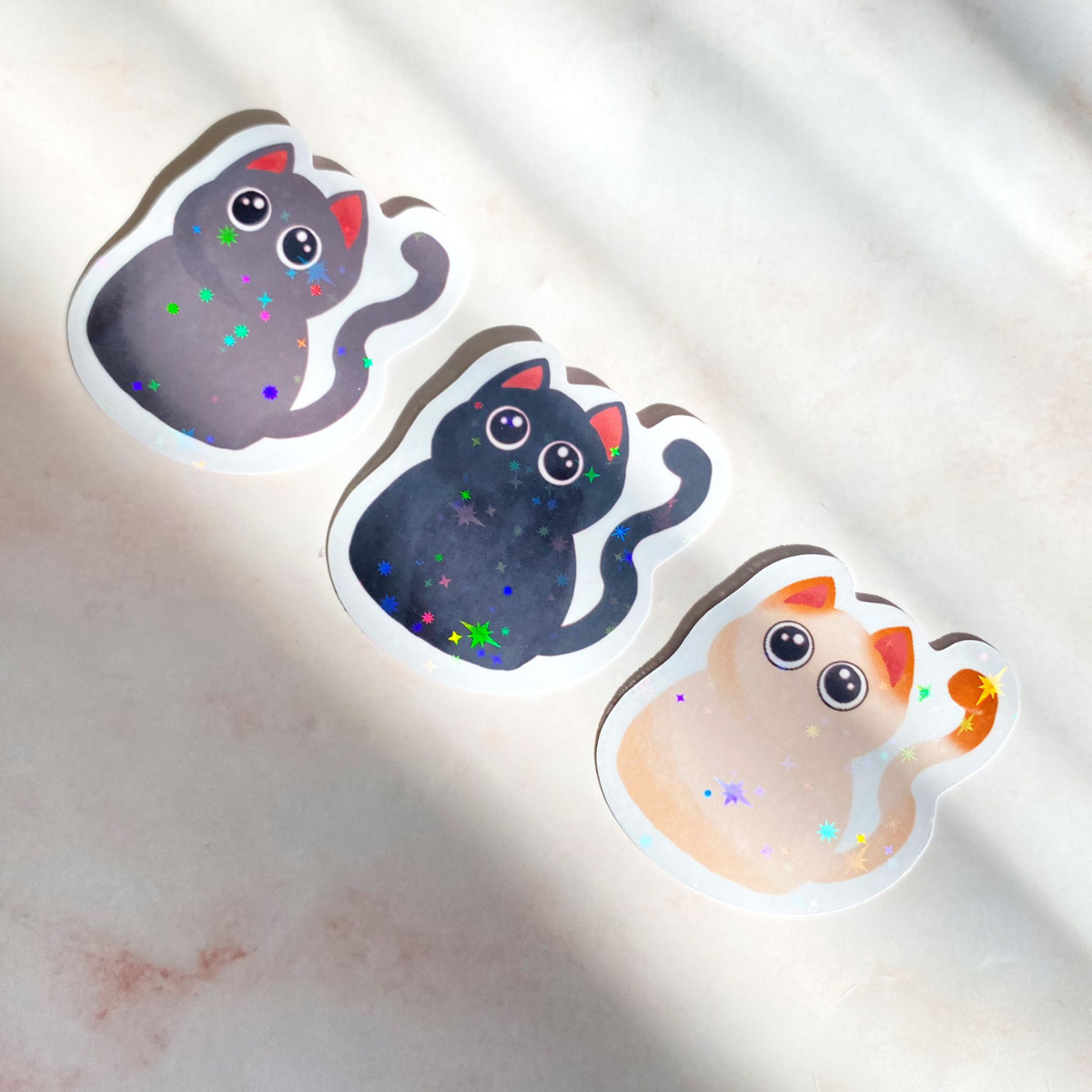 Purfect Grey Cat Sticker