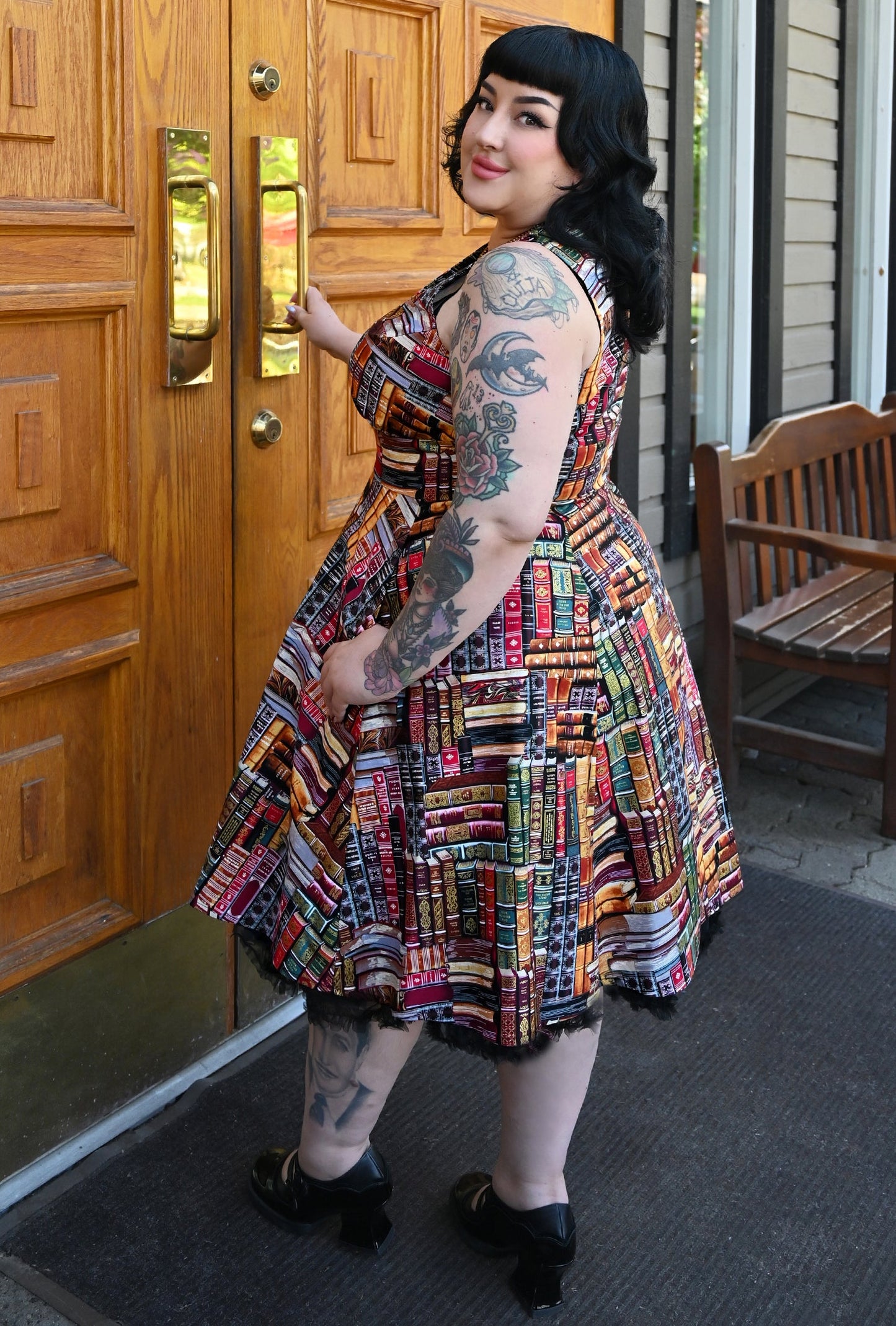 Norma - Page Turner - Library Book dress