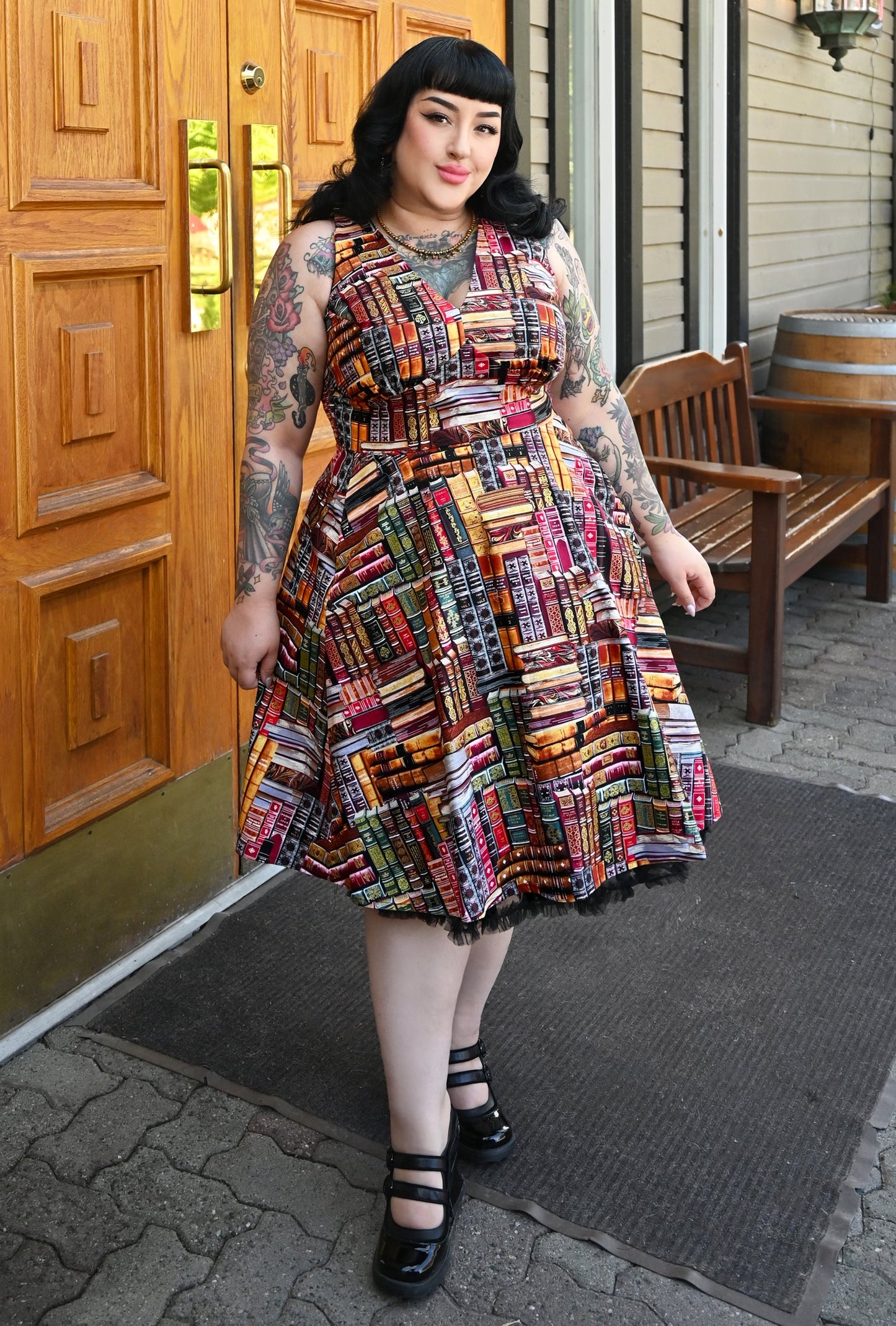 Norma - Page Turner - Library Book dress