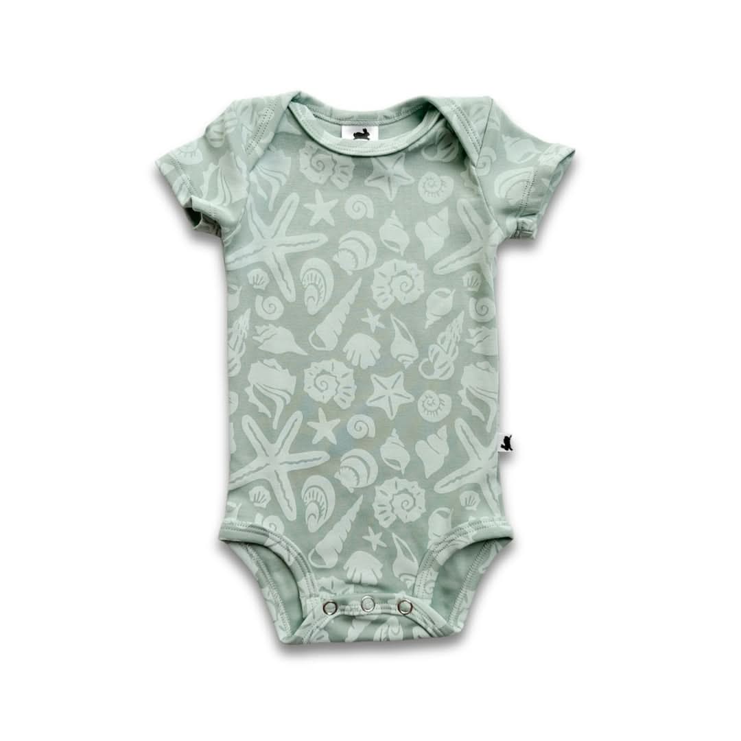 Bamboo Baby Short-Sleeved Bodysuit | Sunkissed