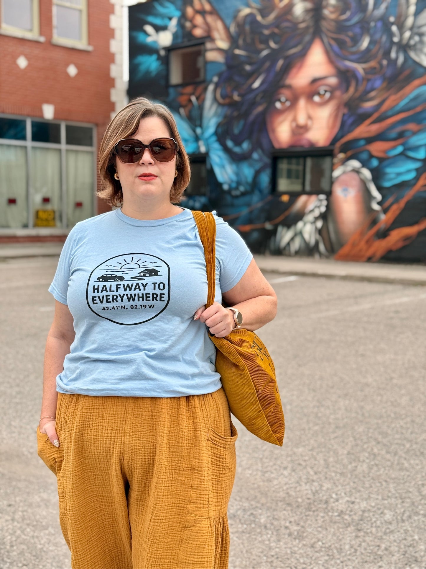 Halfway to Everywhere Unisex t-shirt