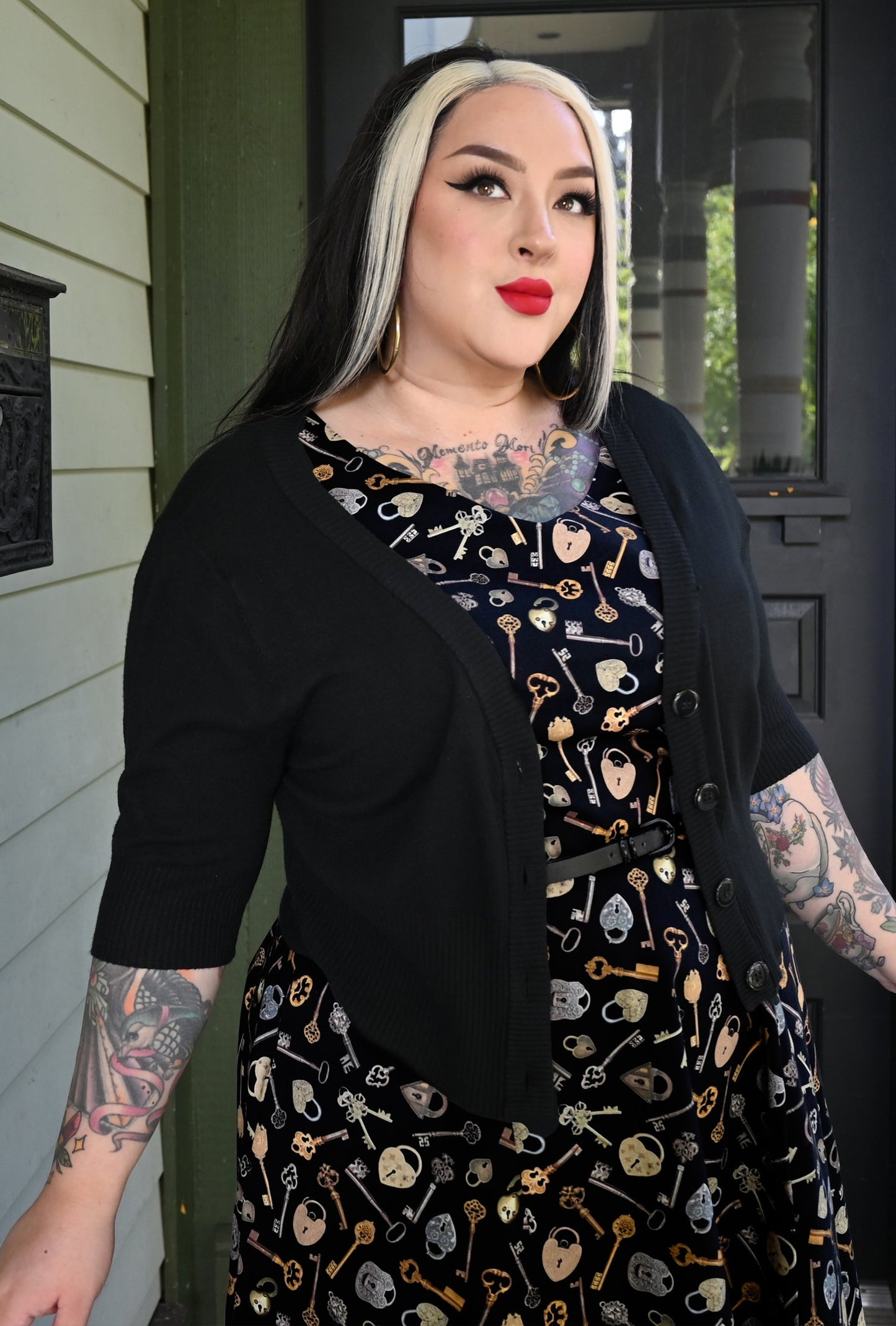 Yvonne - Lock Star - Key & Heart Lock Dress