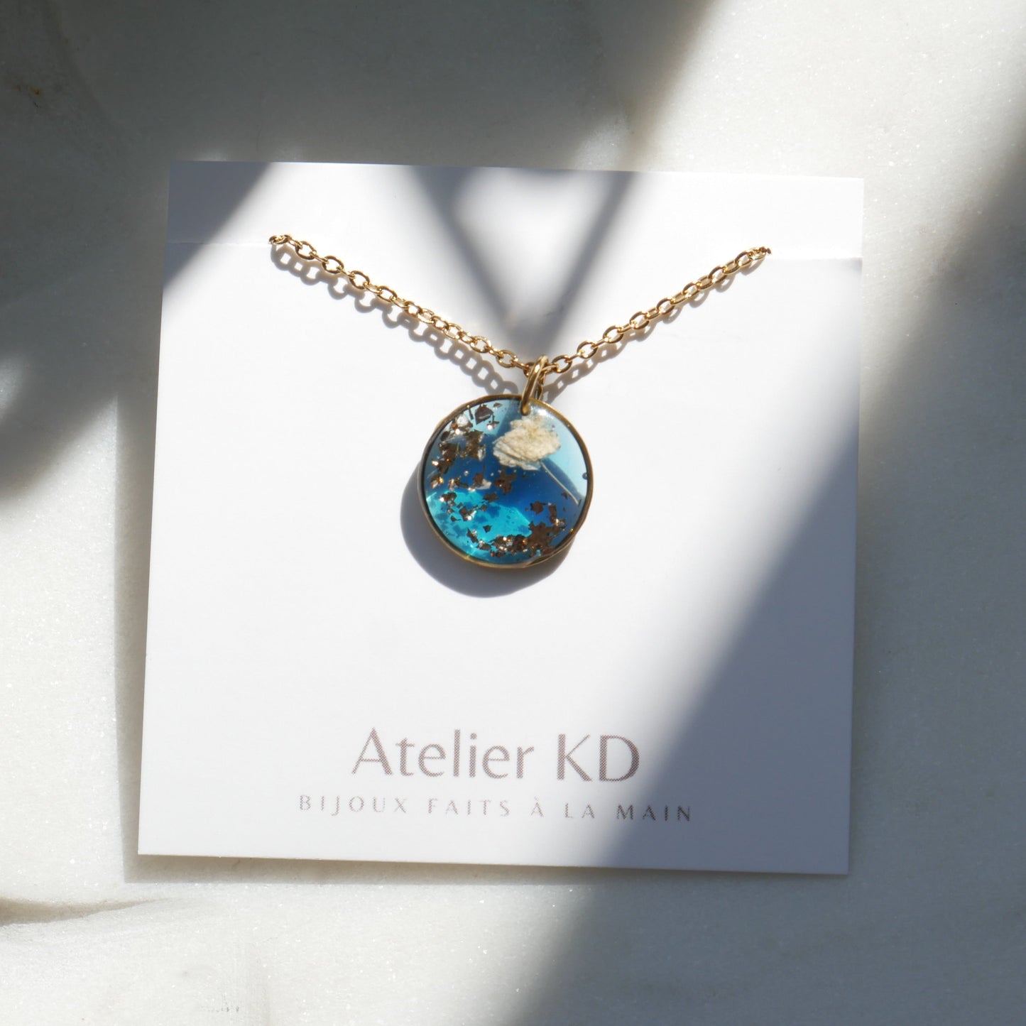 Collier Céleste - rond (petit)