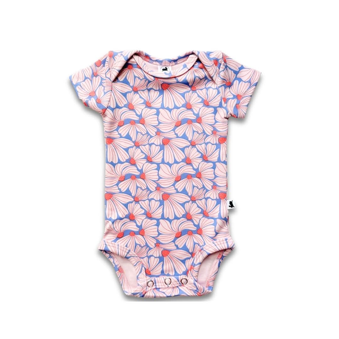 Bamboo Baby Short-Sleeved Bodysuit | Sunkissed