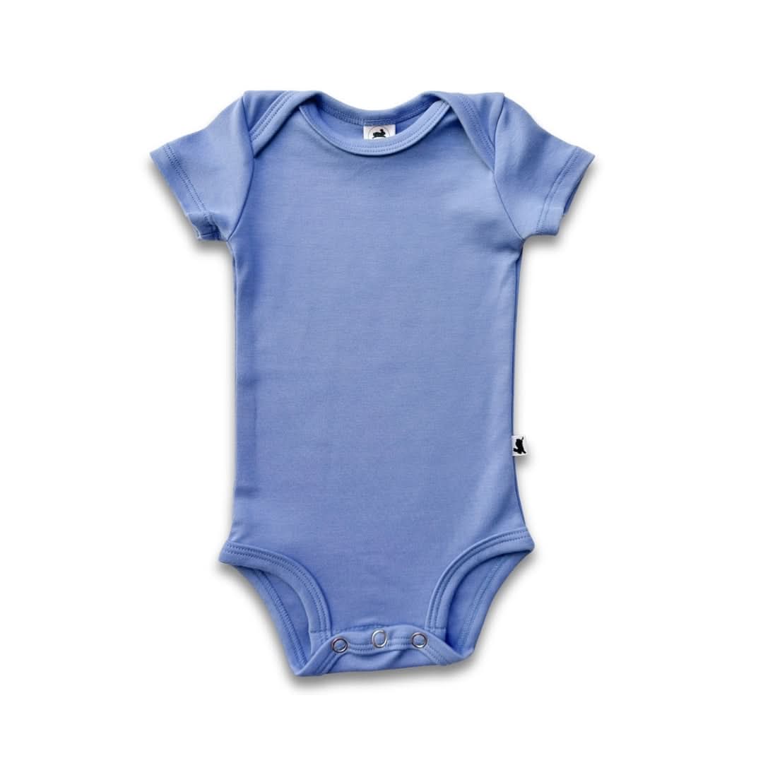 Bamboo Baby Short-Sleeved Bodysuit | Sunkissed