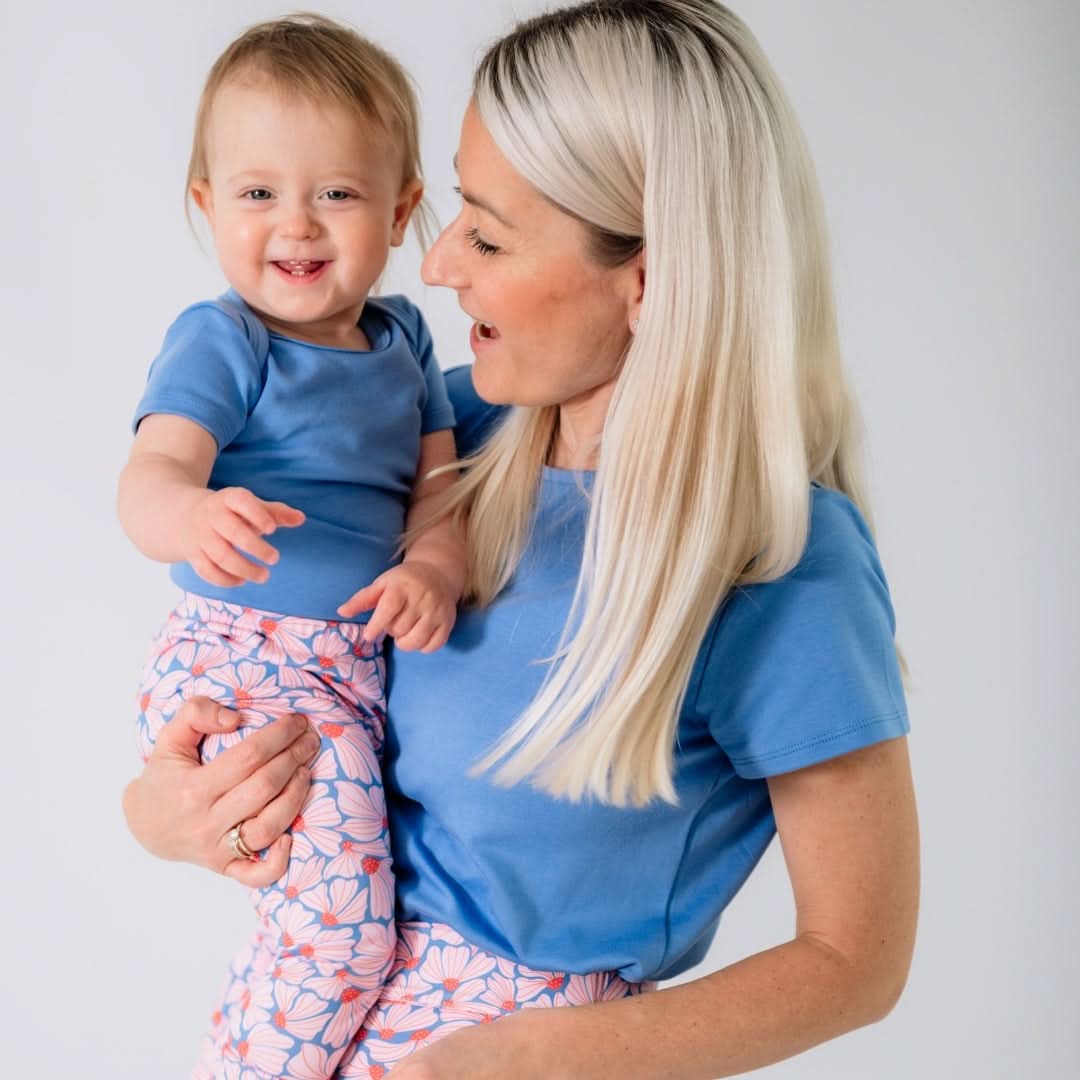 Bamboo Baby Short-Sleeved Bodysuit | Sunkissed