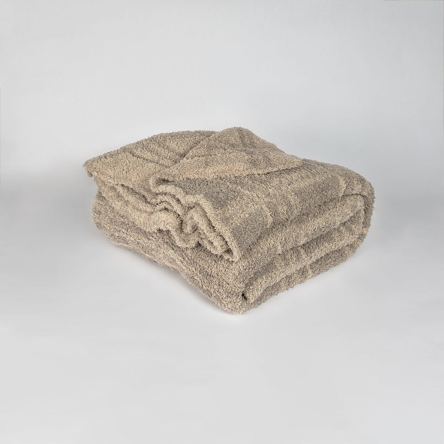 Pure Cashmere and Roasted Cashew Plaid Print Extended Throw