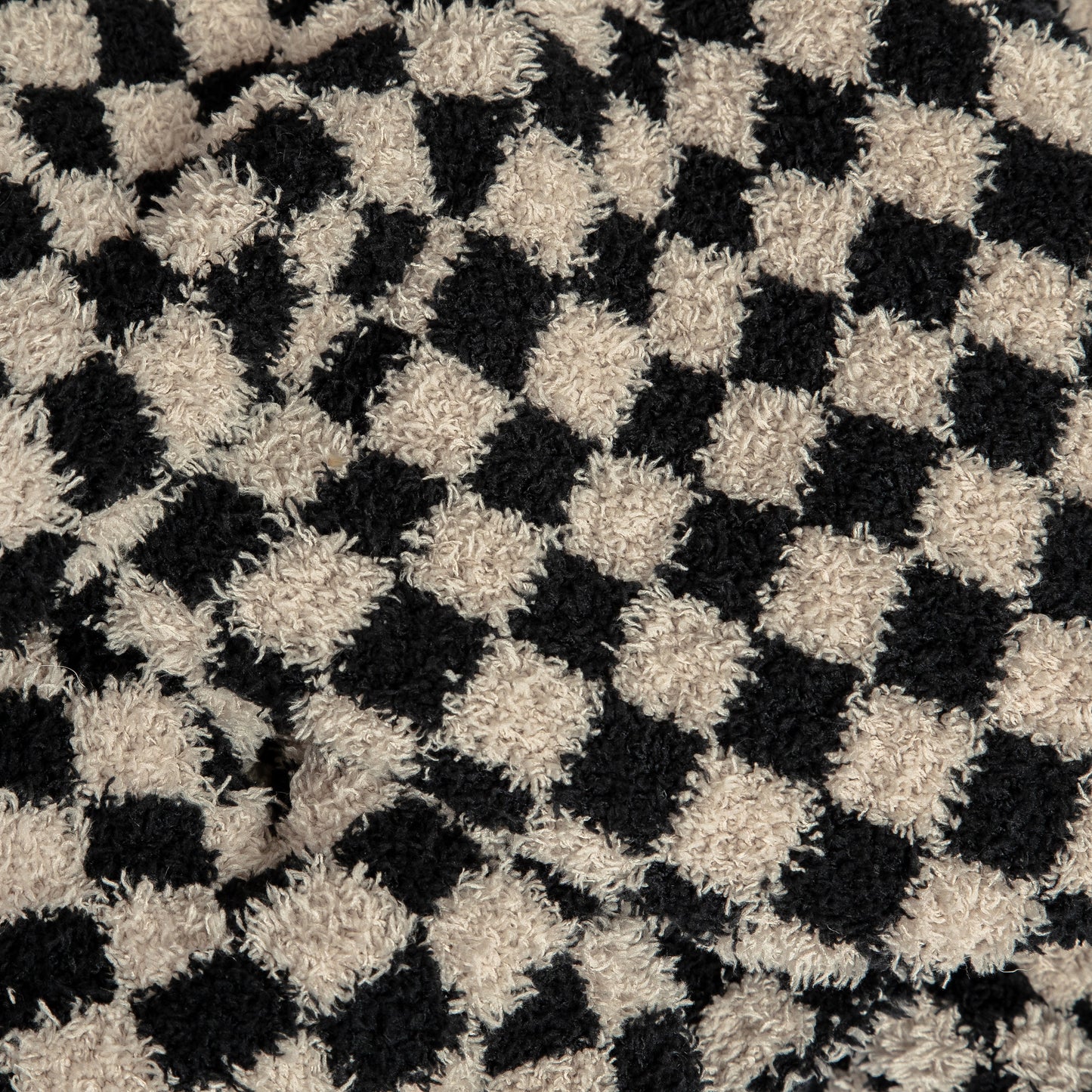 Tap Shoe & Rainy Day Check Print Extended Throw