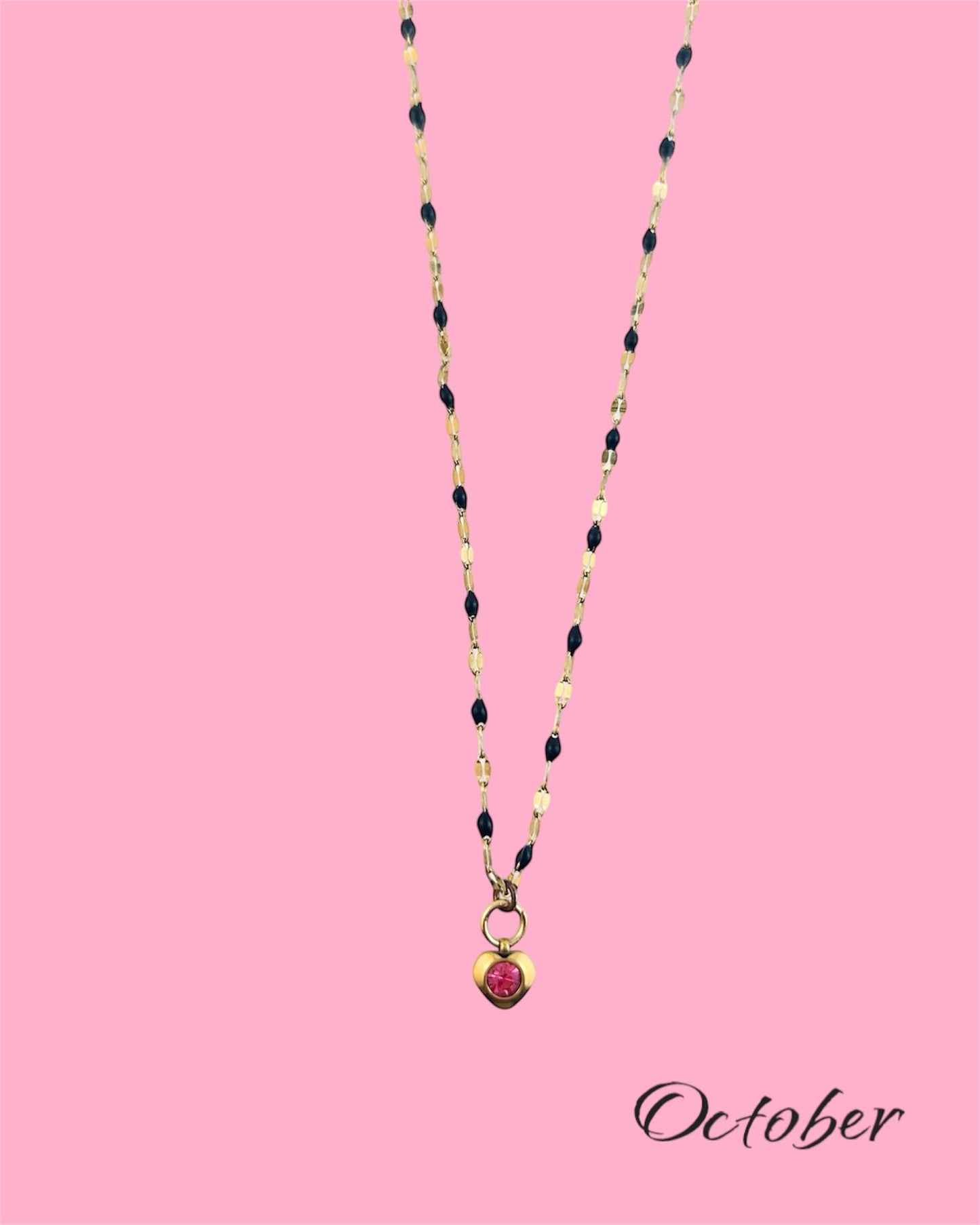 Heart Stone Necklaces