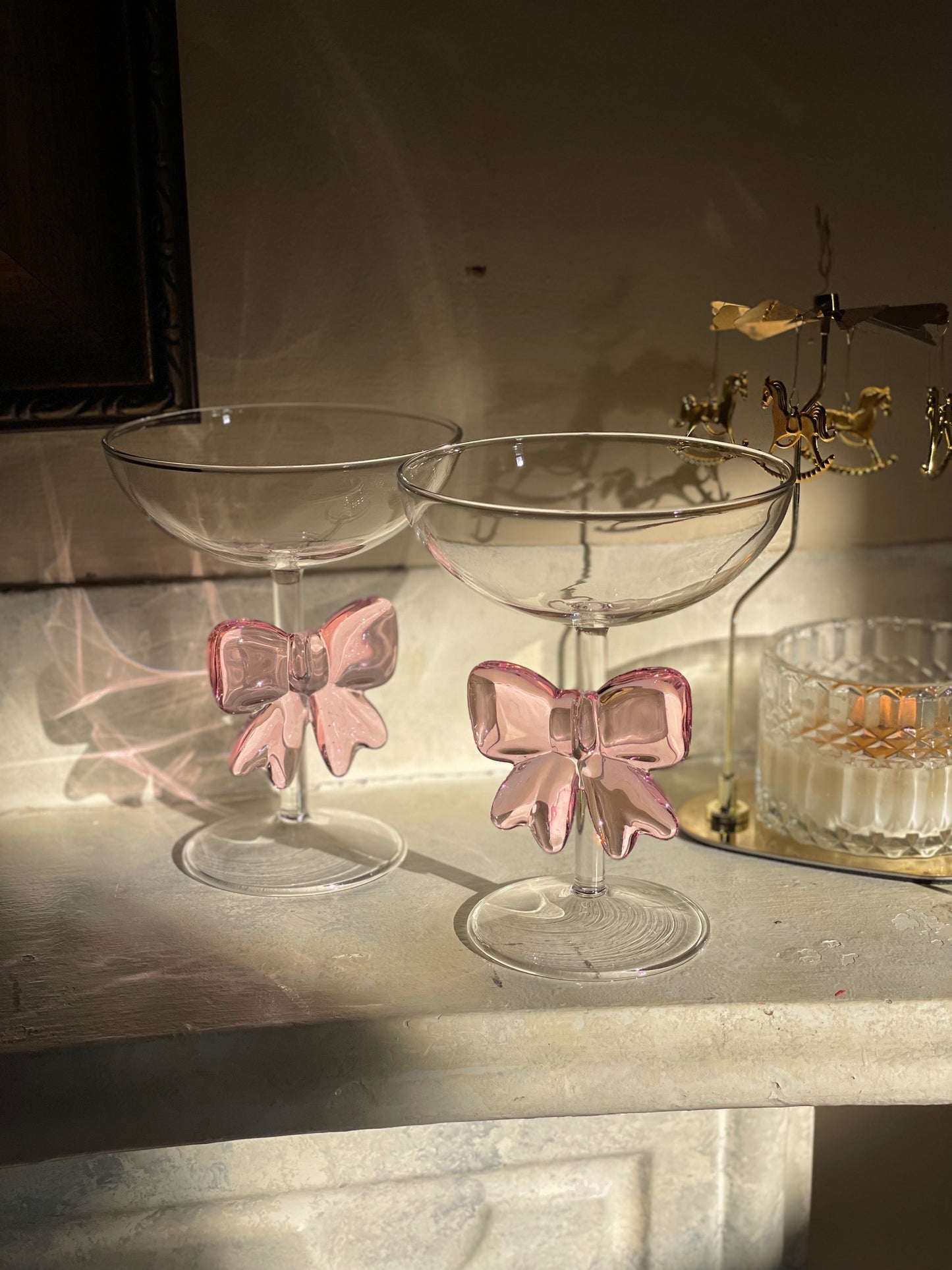 Bow Martini Glass