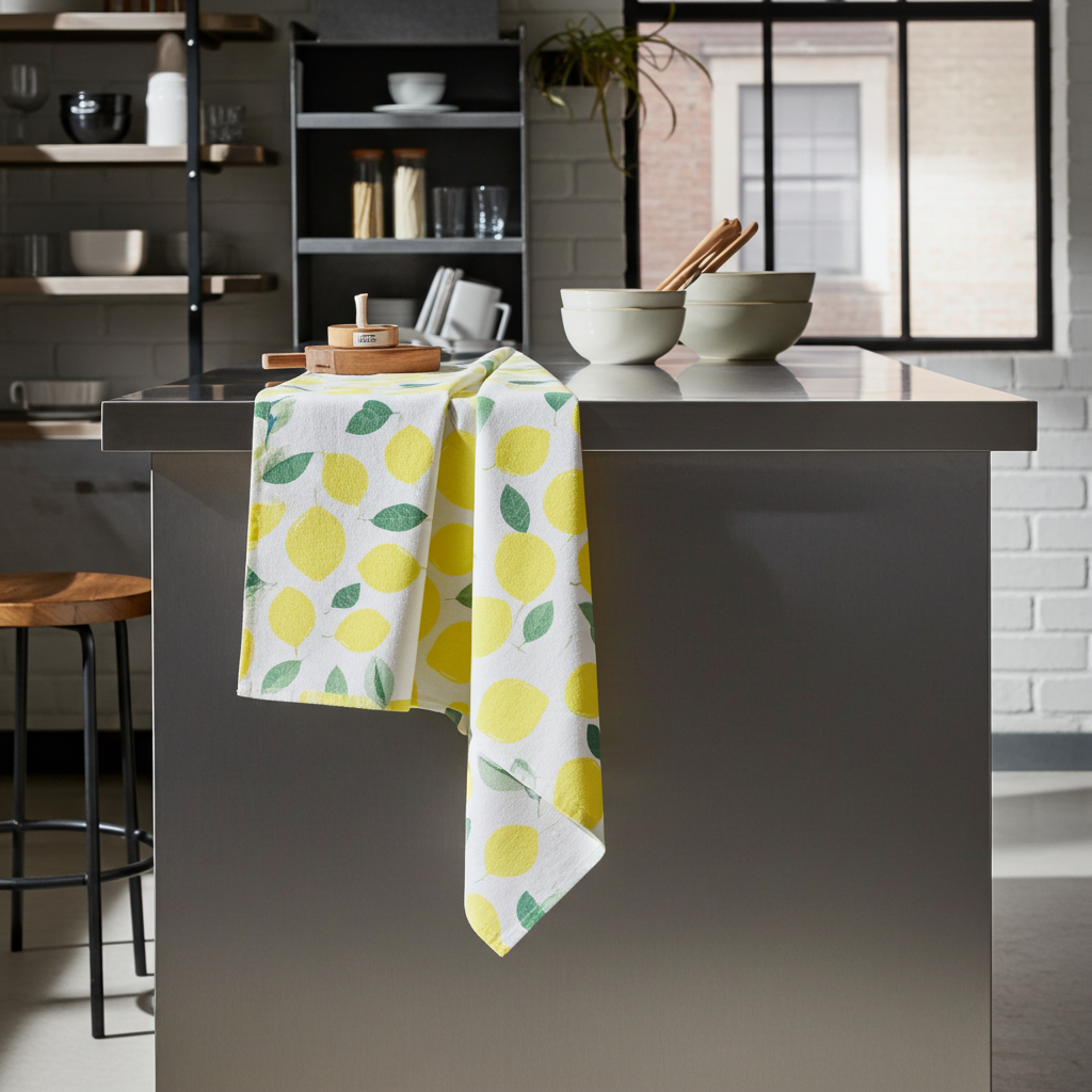 Amalfi Lemon: Tea Towels Set of 3