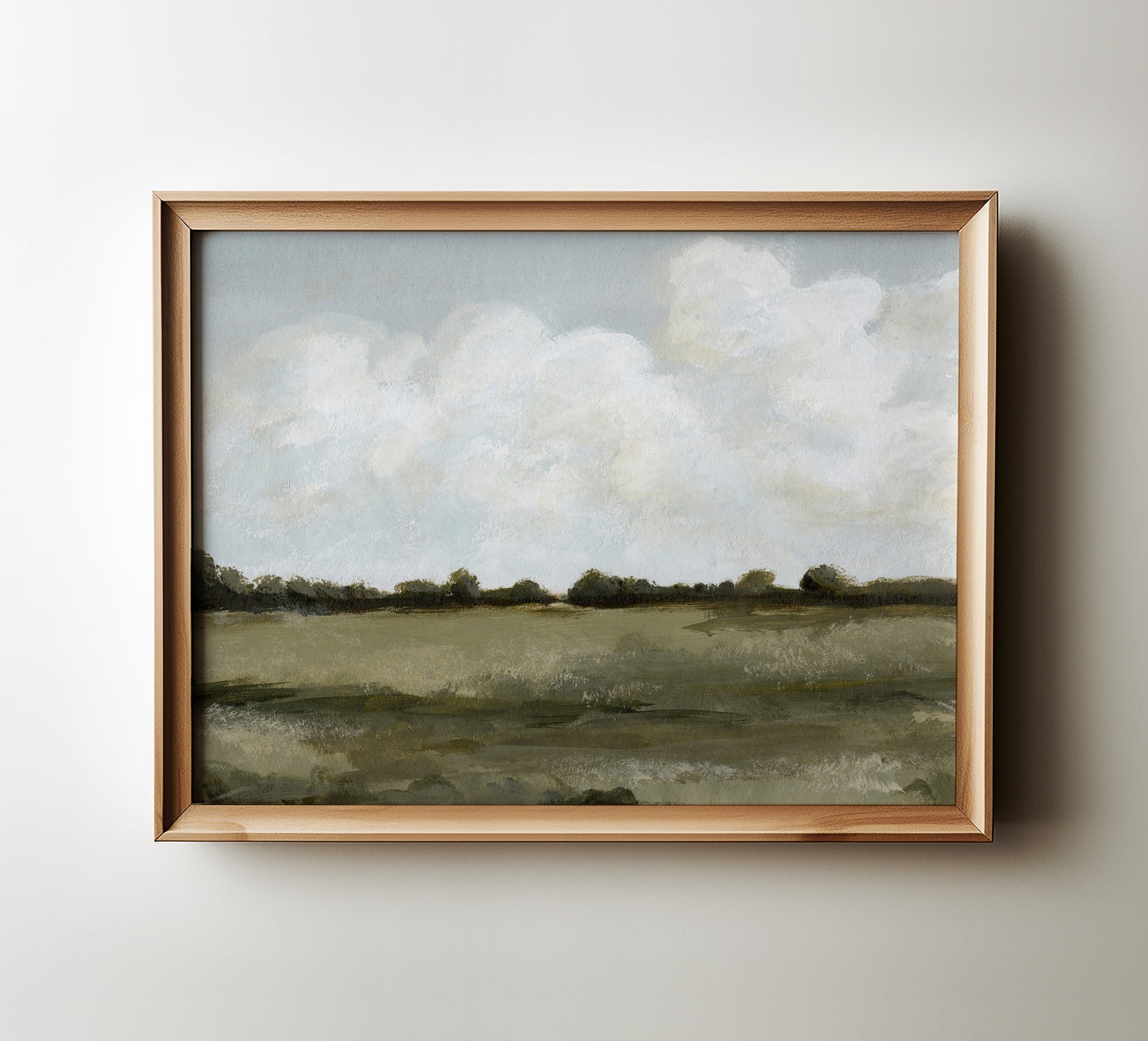 Prairie Fields | Landscape Art Print | Road Trip Series