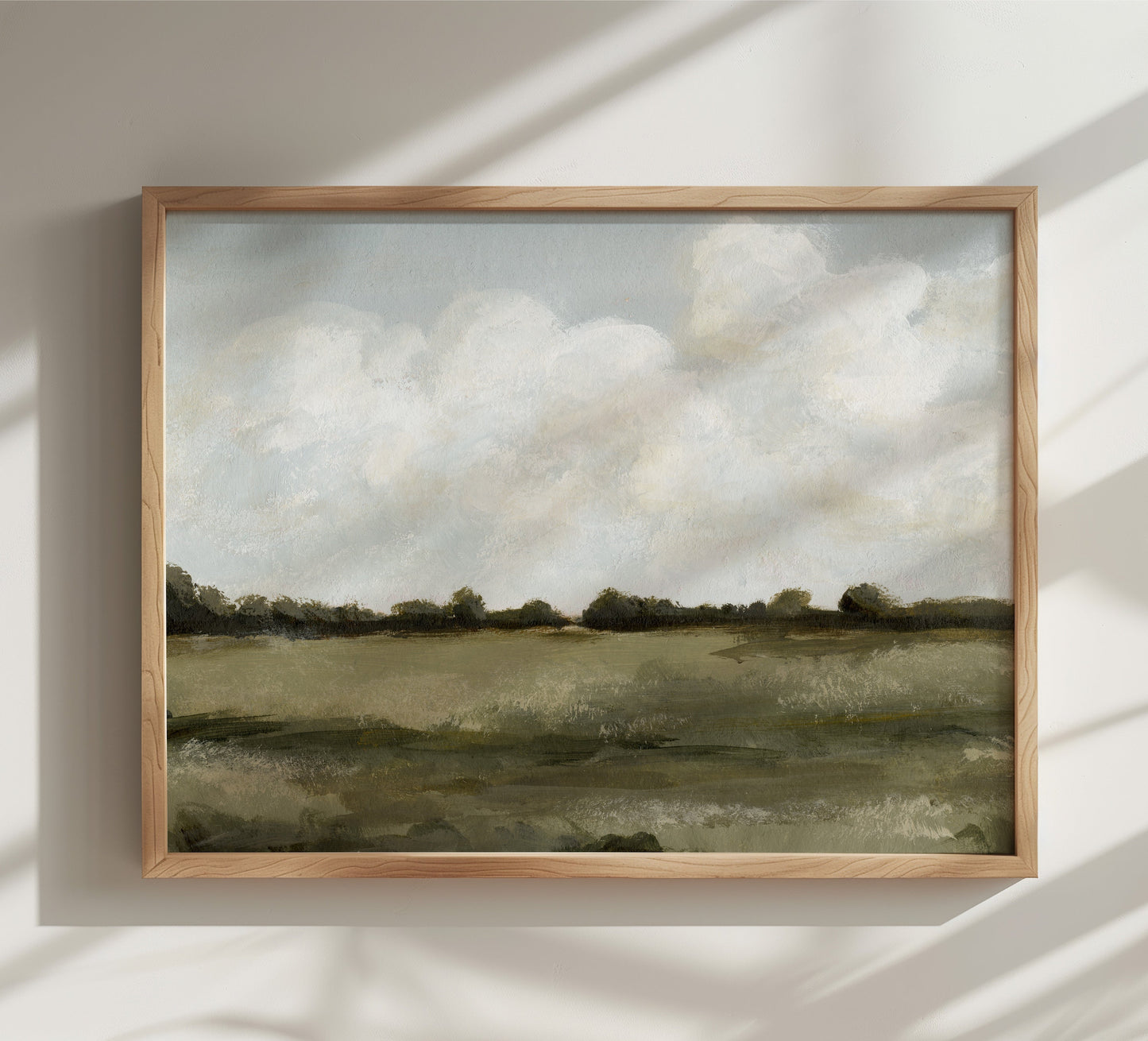 Prairie Fields | Landscape Art Print | Road Trip Series