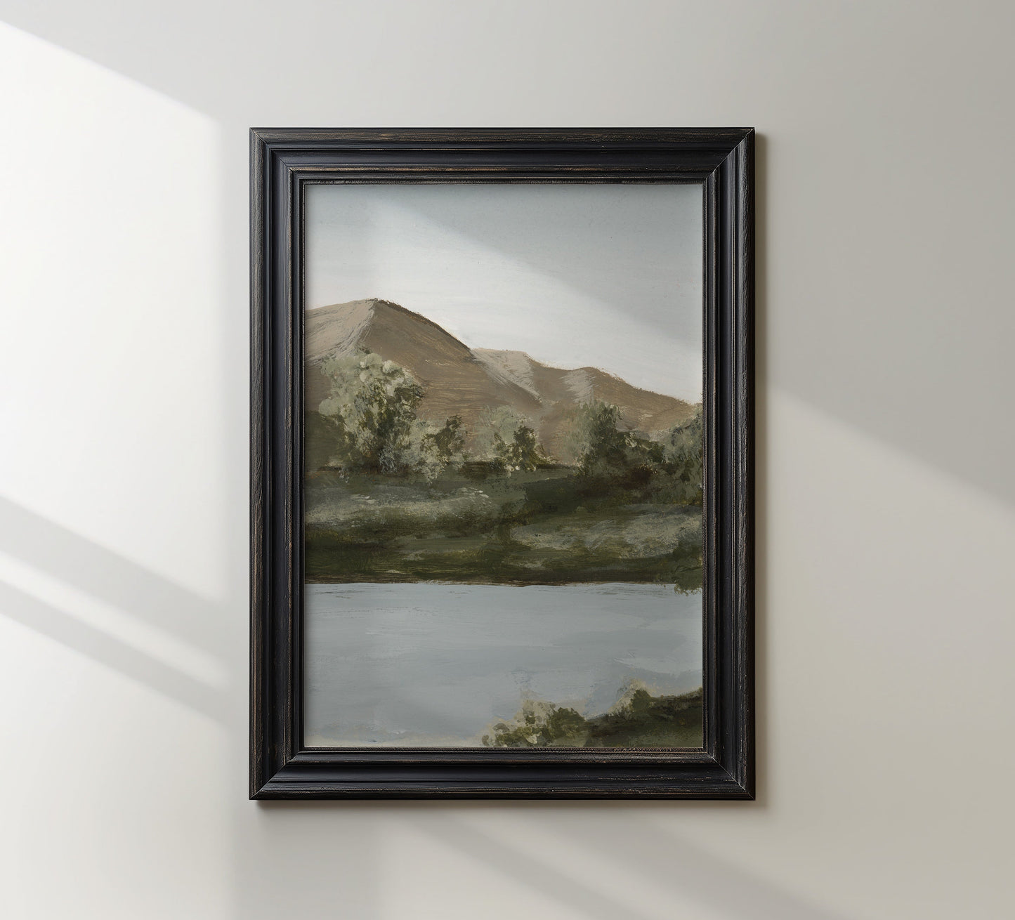 By the Water | Landscape Art Print