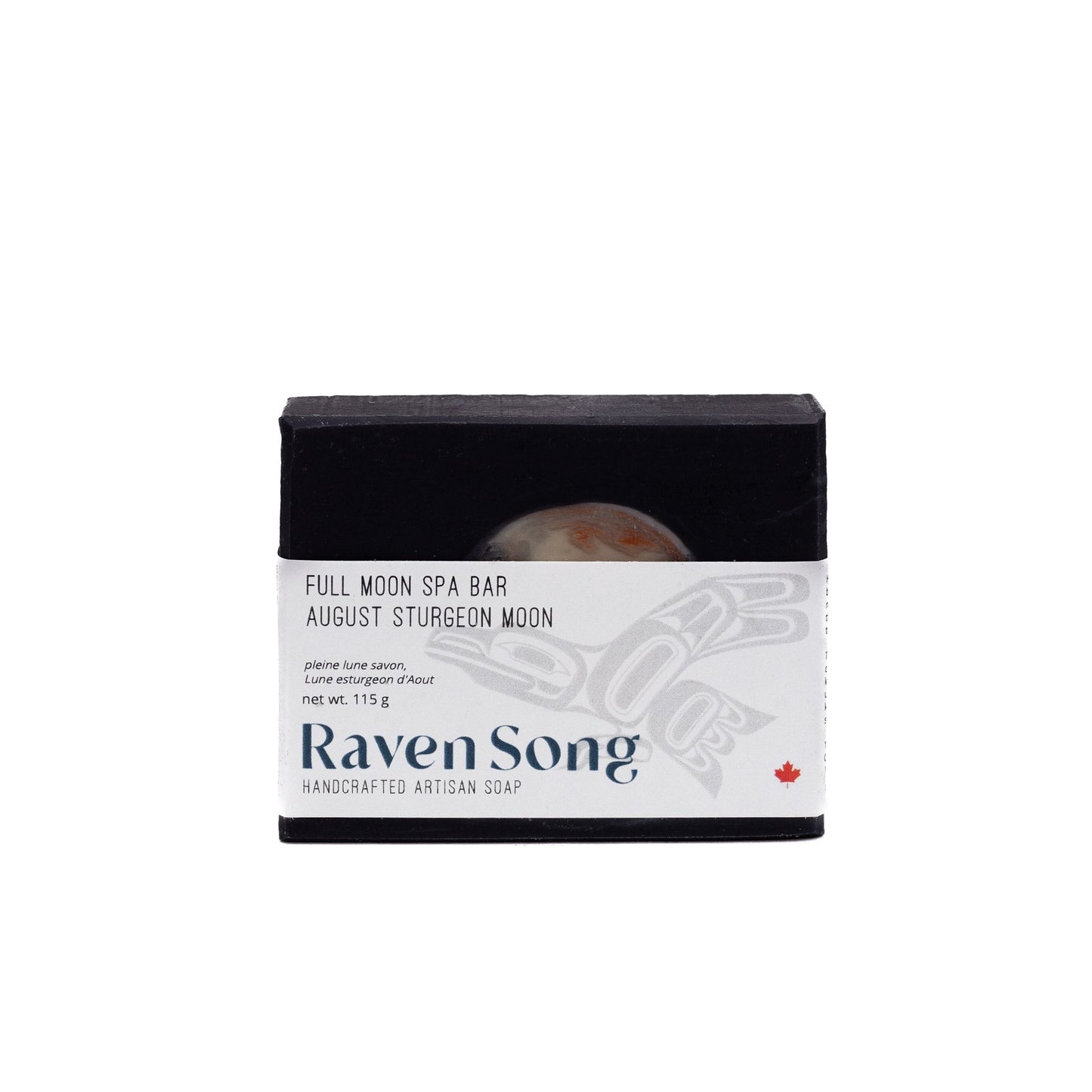 August Sturgeon Full Moon Soap | Mountain Air + Spruce + Red Berries