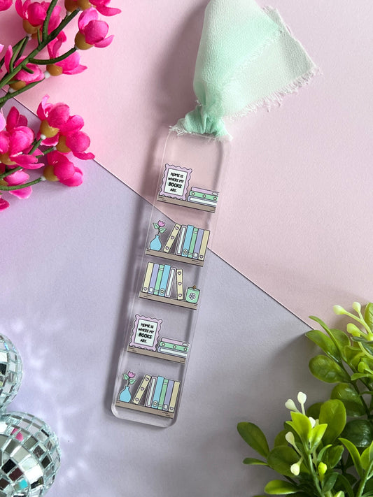 Bookshelf bookmark