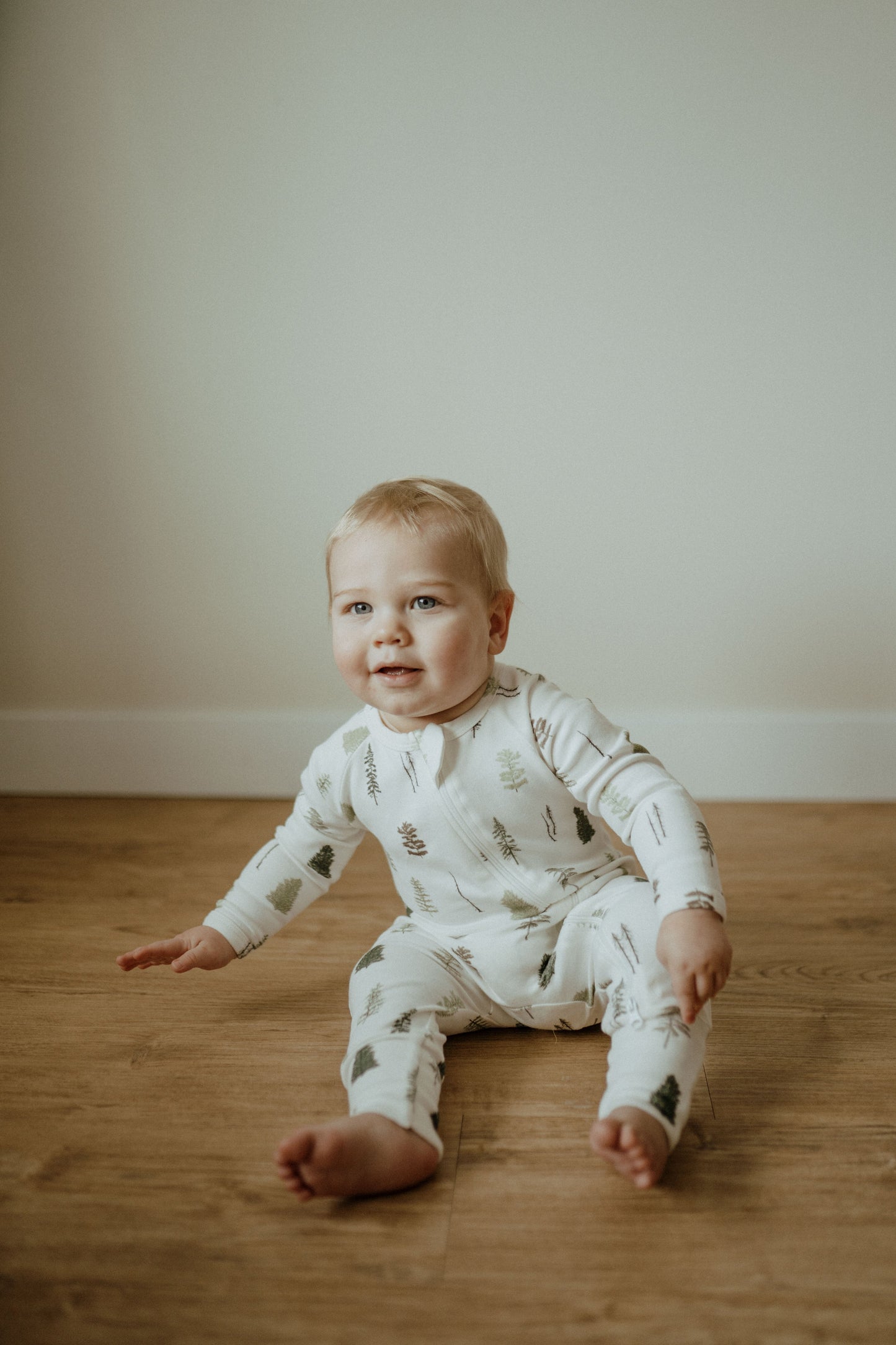 *Exclusive Print* Lakeside Pines Organic Cotton Sleeper