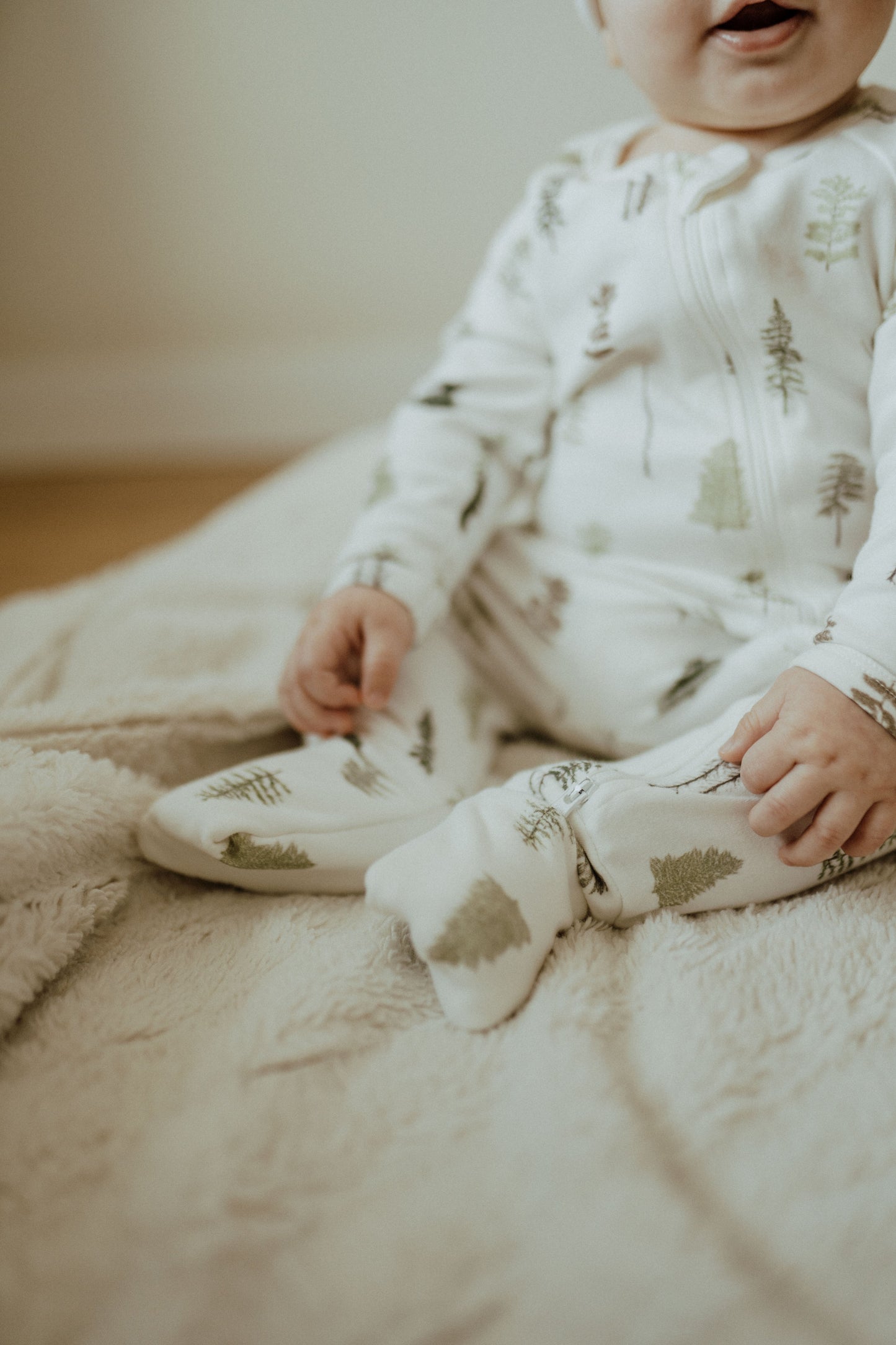 *Exclusive Print* Lakeside Pines Organic Cotton Sleeper