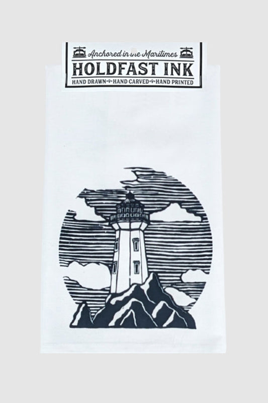 Bay Lighthouse Tea Towel