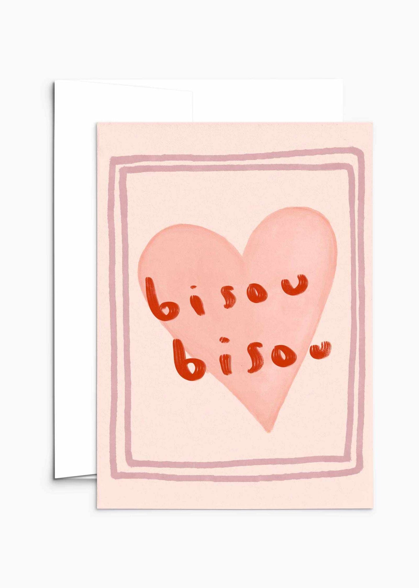 Bisou Bisou Greeting Card