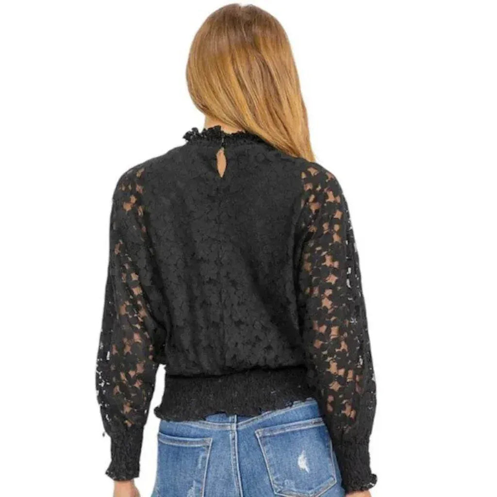 Blouse en dentelle