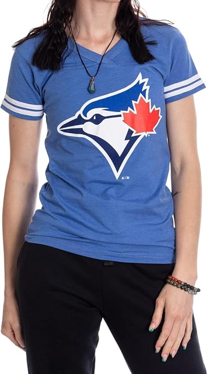 Toronto Blue Jays Birdhead Logo Womens T-shirt