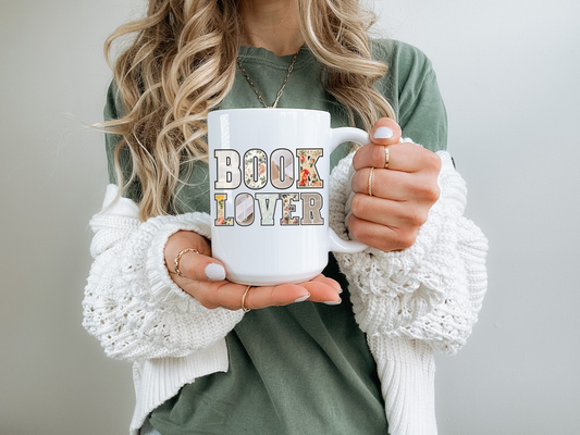 Book Lover Ceramic Mug | Bookish Mug