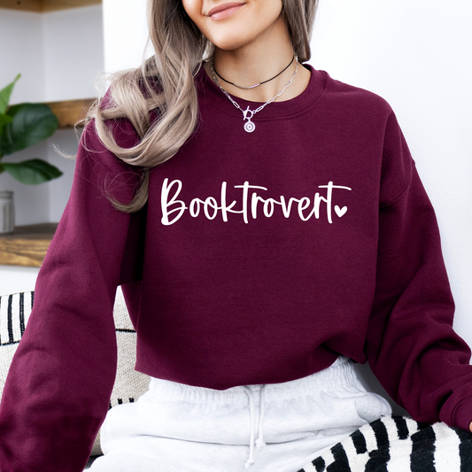 Booktrovert Aesthetic Sweatshirt