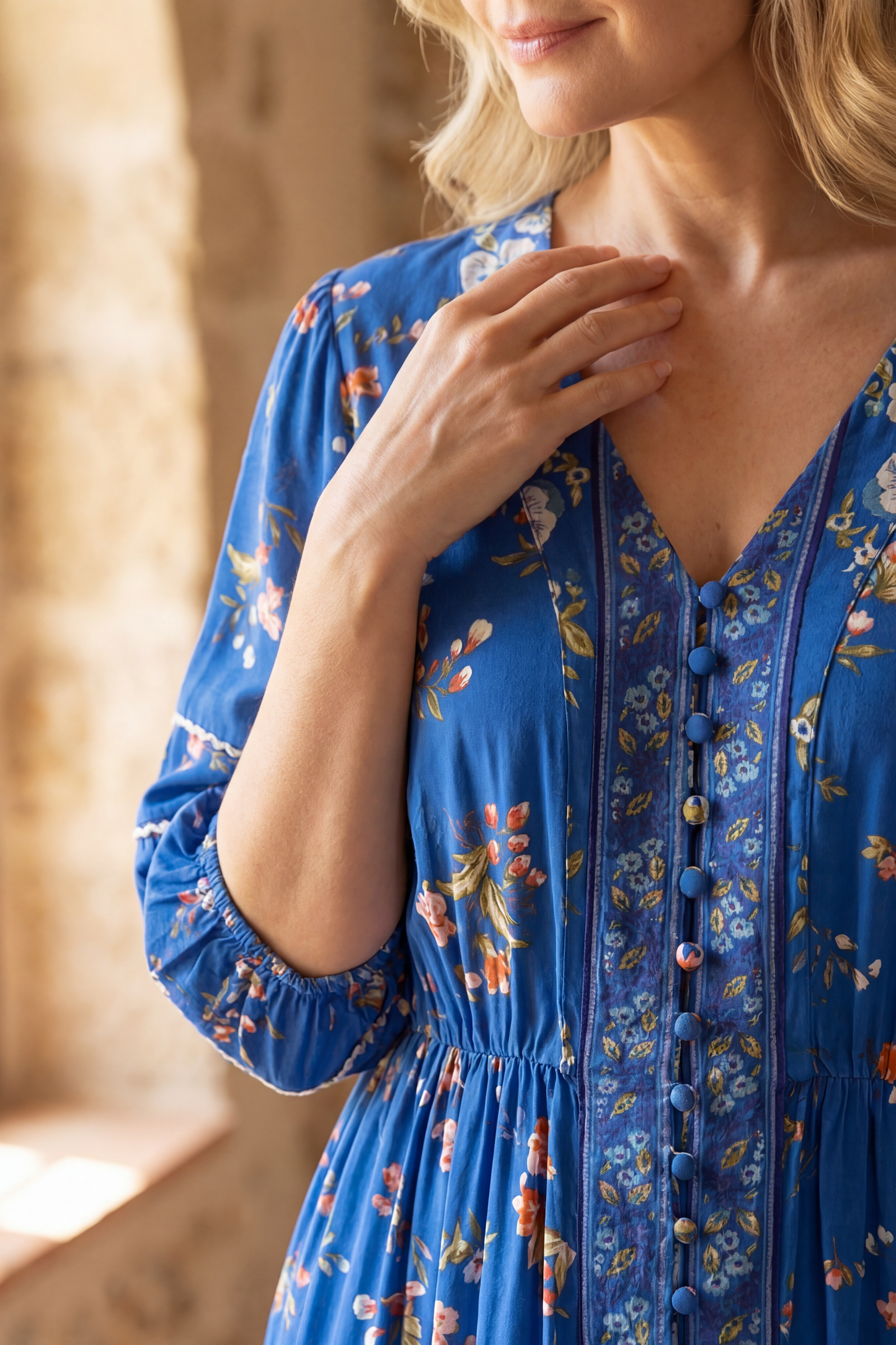 PRE-SALE | Brigitta Printed Boho Dress