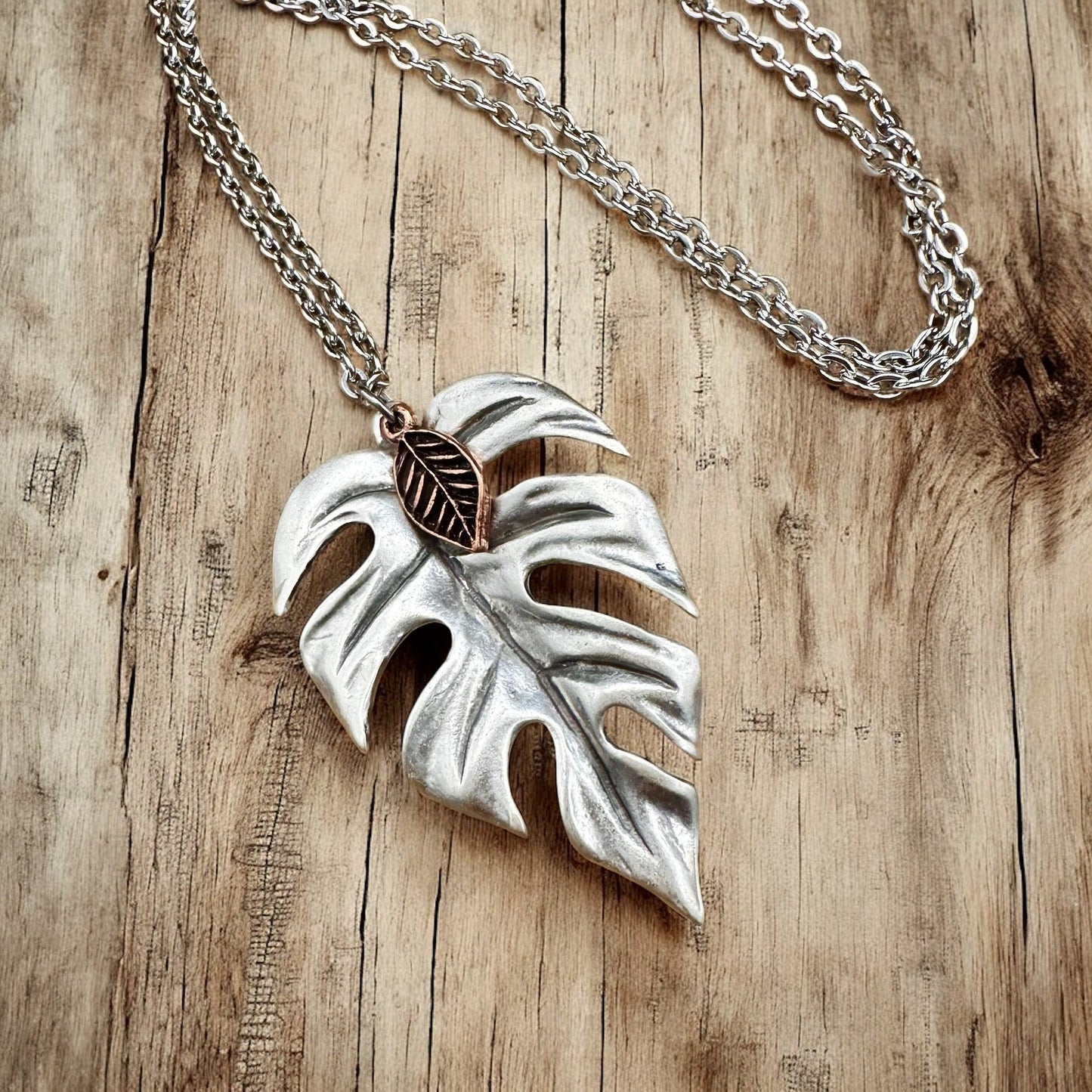 Palm Leaf Necklace