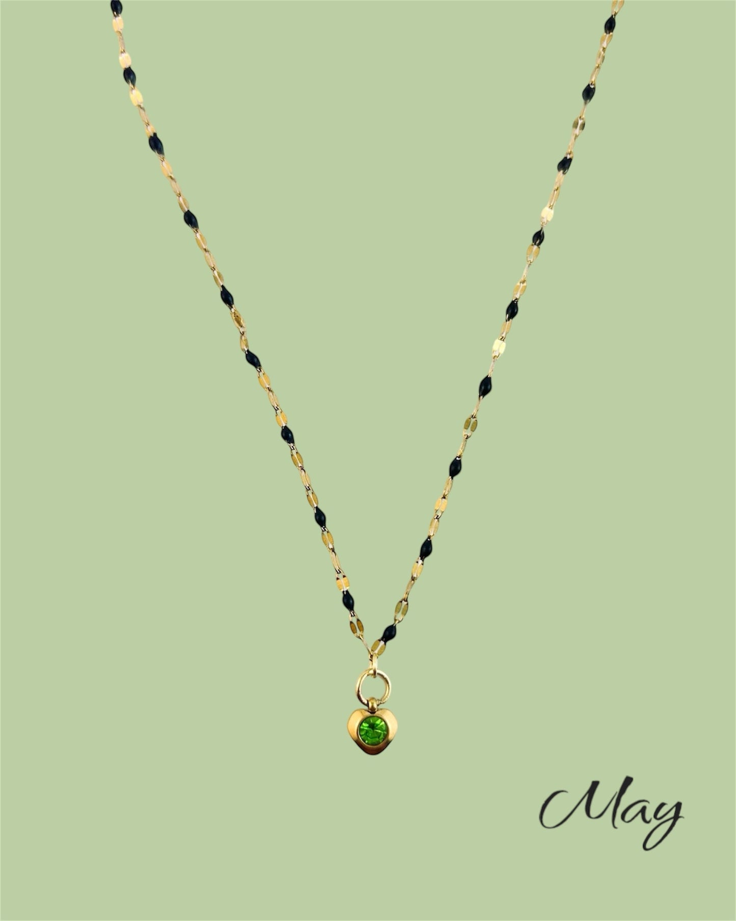 Heart Stone Necklaces