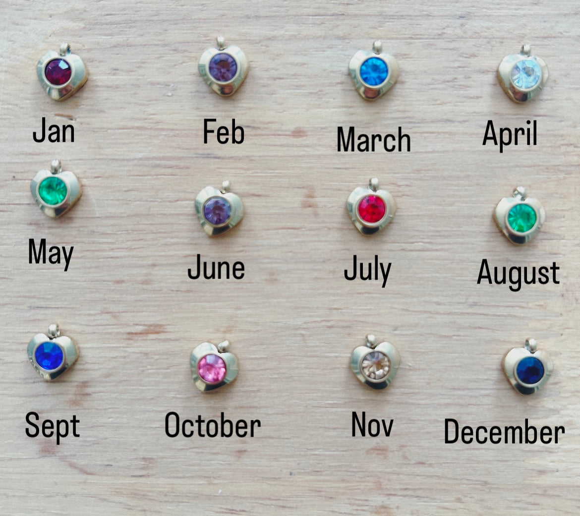 Heart Stone Necklaces