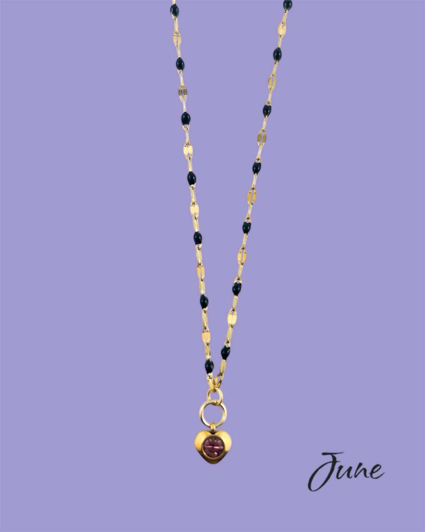 Heart Stone Necklaces