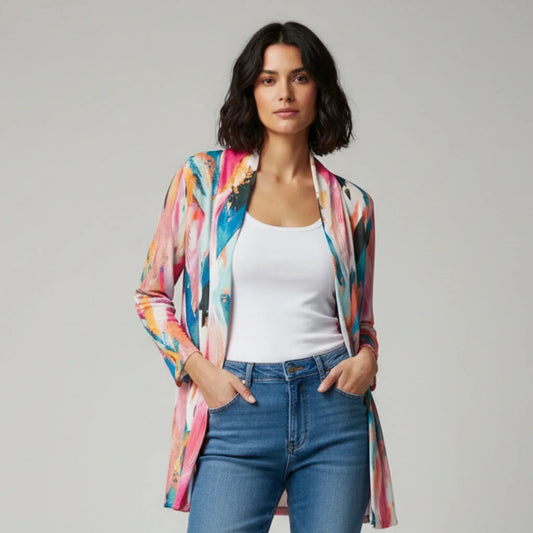 Cardigan coloré