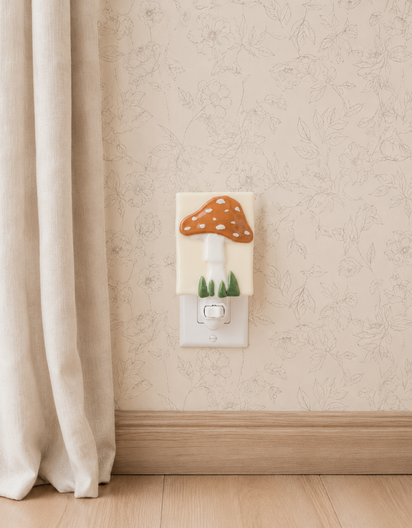 Night Light - Mushroom - Terracotta - Veille sur toi