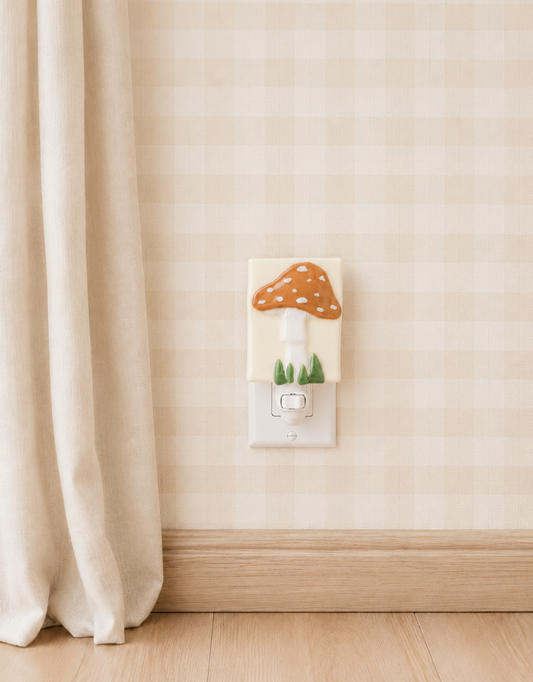 Night Light - Mushroom - Terracotta - Veille sur toi