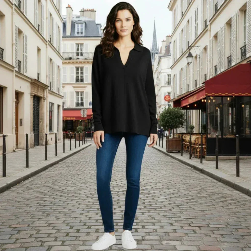 Chandail col chemise