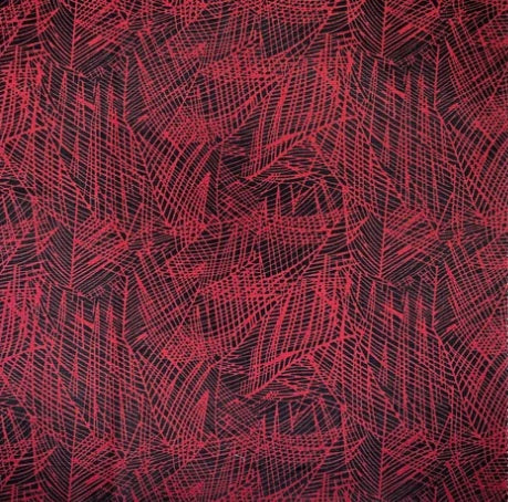 Yvonne - Etch a Dress - Abstract Leaf Print