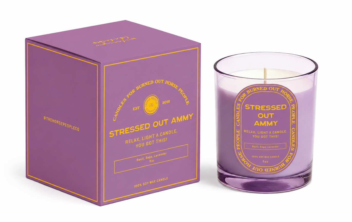 Candles for Burned-Out Horse People | Stressed Out Ammy