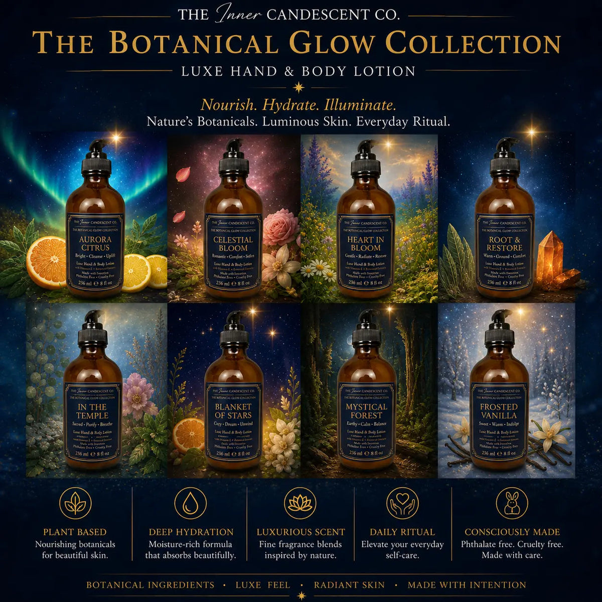 AURORA CITRUS | Bright citrus luxury hand and body lotion