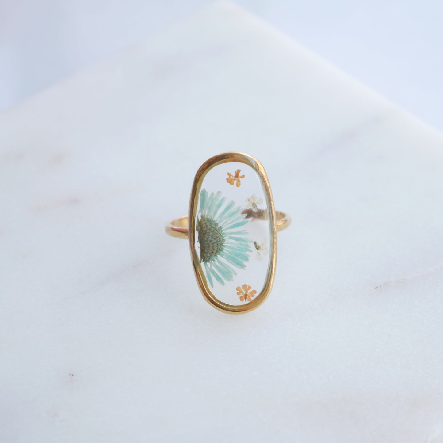 Bague Sunny-  oval (ajustable)