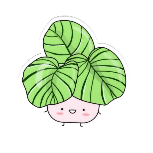 Calathea orbifolia Vinyl Die Cut Sticker