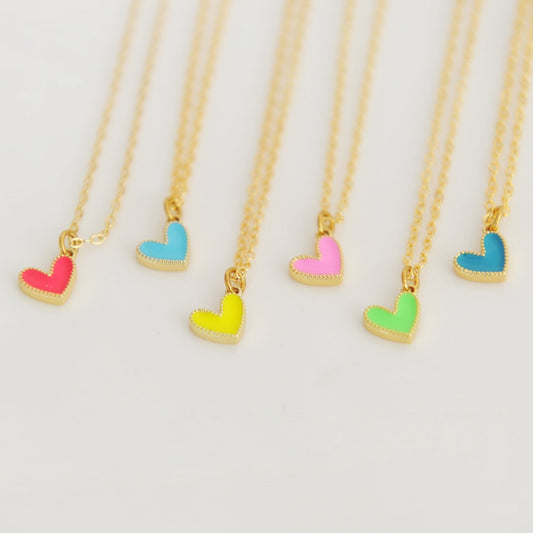 Amari Vibrant Heart Necklace
