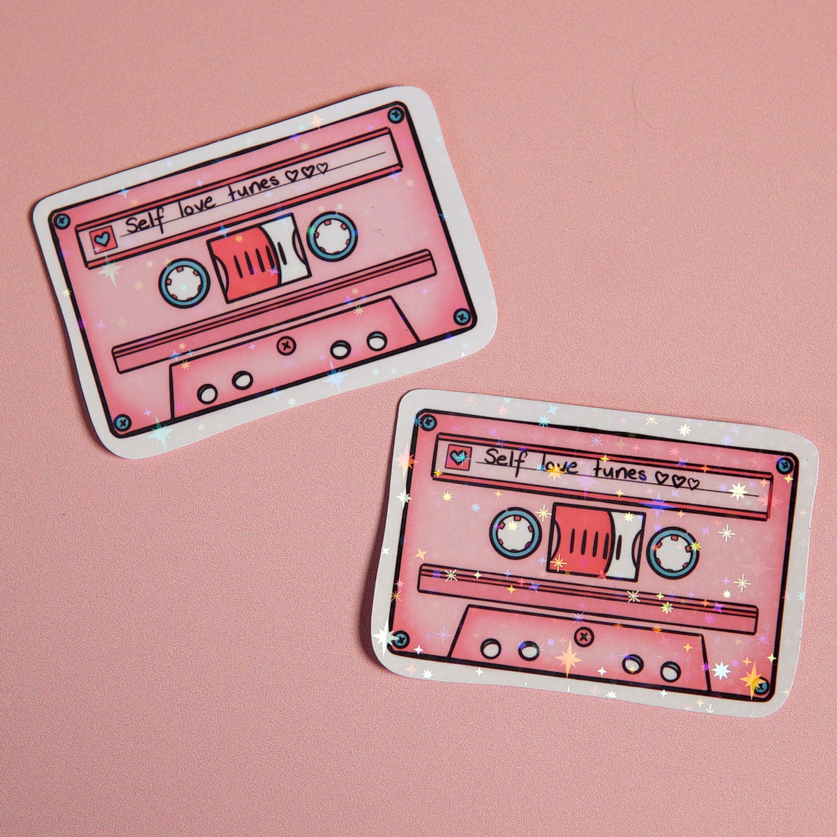 Self Love Tunes 90’s Cassette Sticker
