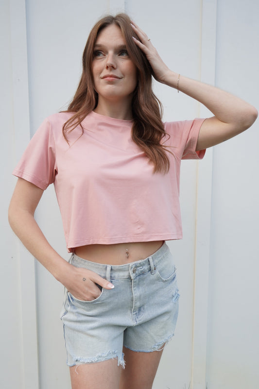 Crop top - Blush