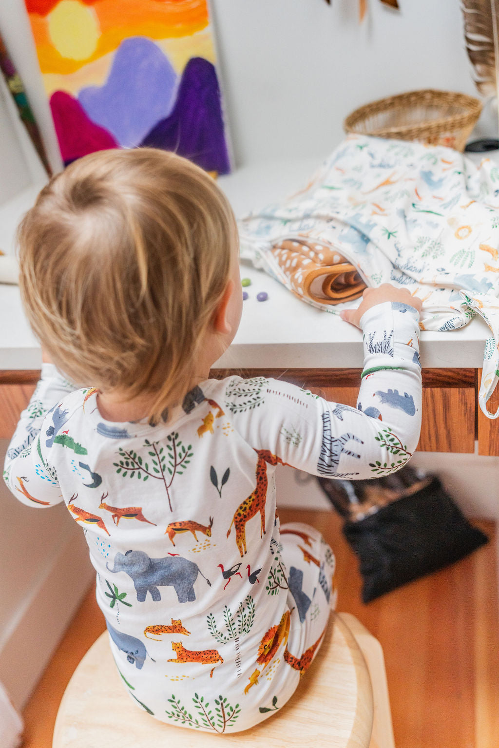 Baby Sleeper TENCEL™ - Safari Jungle